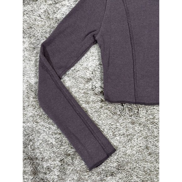 Garage Denim Kylie Exposed Seams Long Sleeve Tee Sz XS - Picture 4 of 8